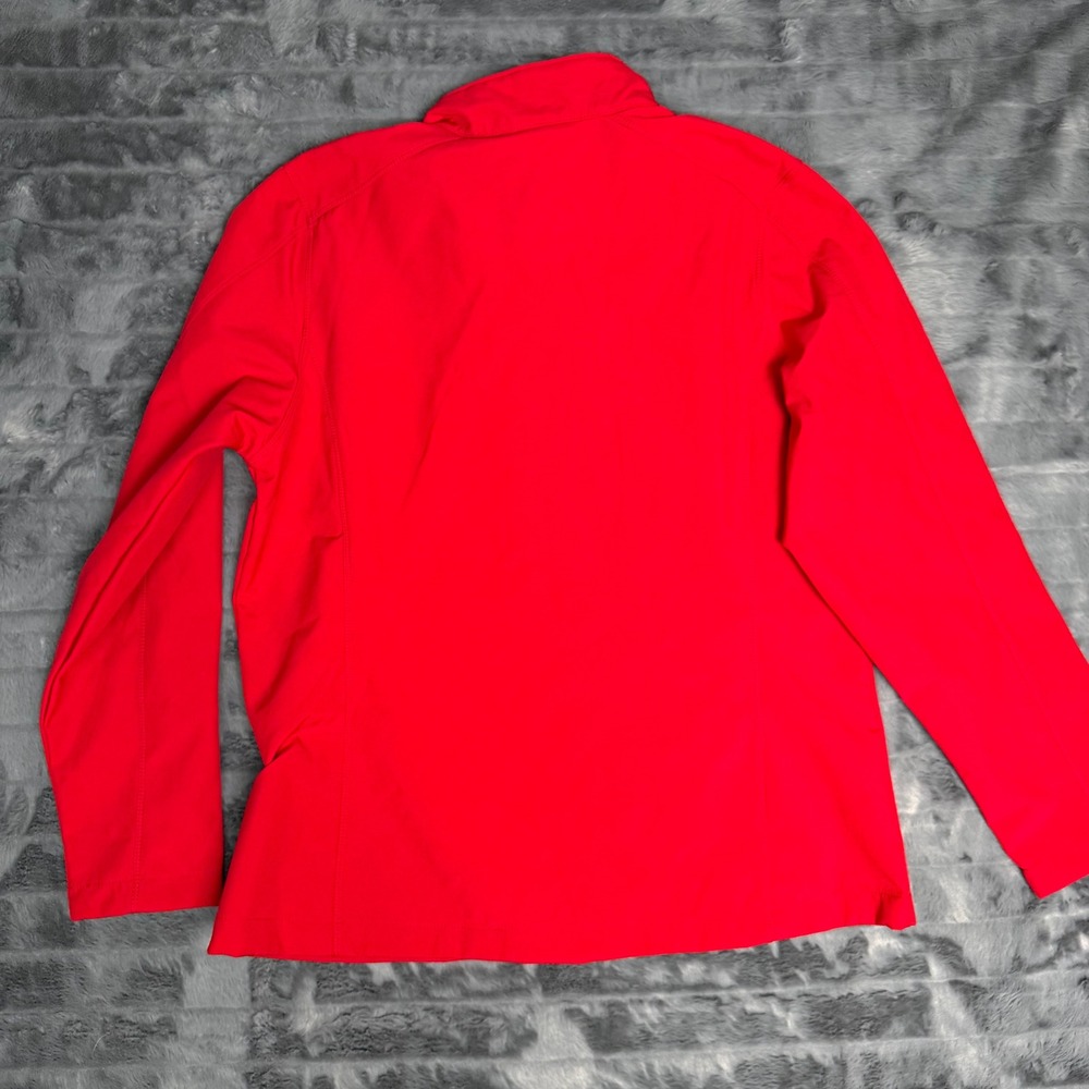 Port Authority Soft Shell Jacket Women XL Red Ochsner Health Rapid Response Zip - Picture 9 of 10